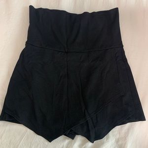 High waisted skort